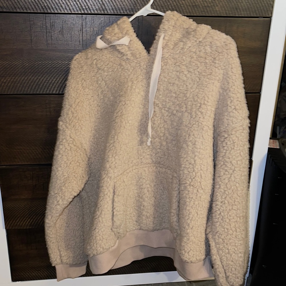 Womens teddy hoodie